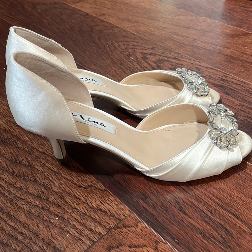 Nina Charisa Open-Toe Heel